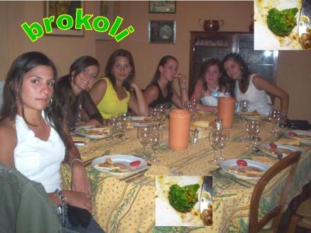 Brokoli...